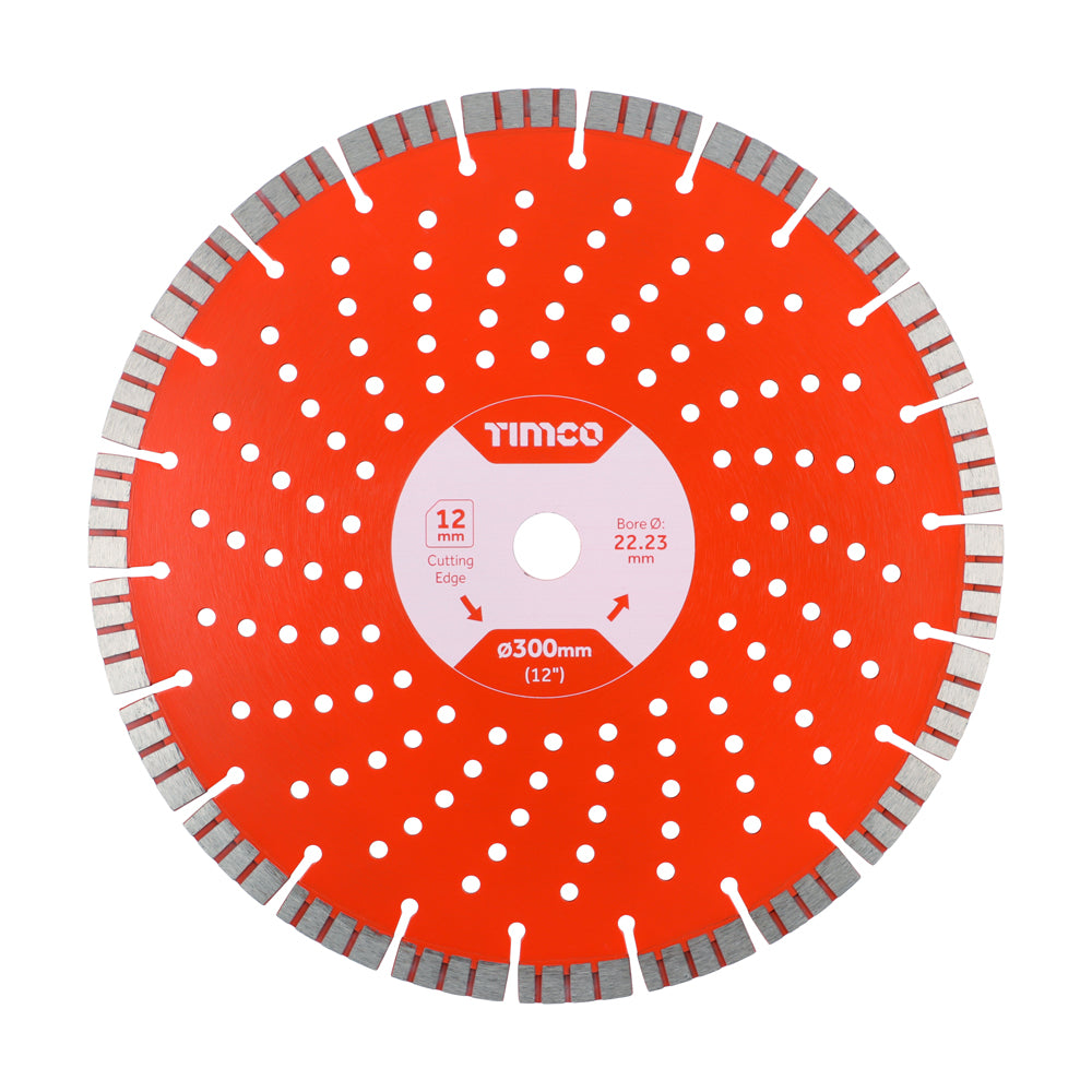 TIMCO Premium Diamond Blade Segmented - 300 x 22.2 - Image