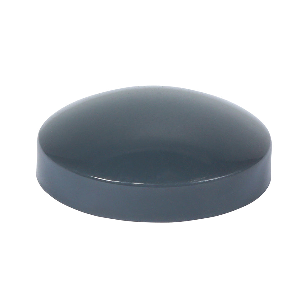 TIMCO Two Piece Screw Caps Grey - To Fit 3.5 to 4.2 Screw - Image