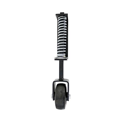 TIMCO Spring Loaded Field Gate Wheel Heavy Duty Black - 370mm - Image