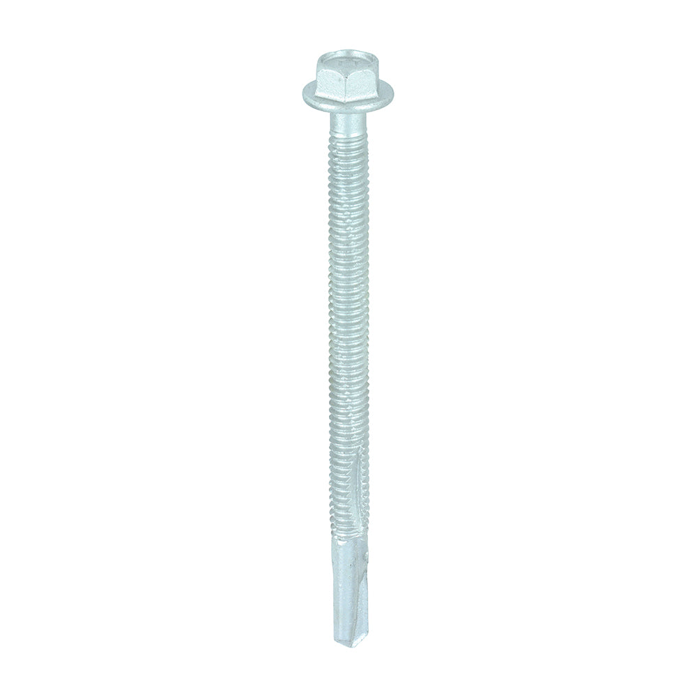 TIMCO Self-Drilling Heavy Section Screws Exterior Silver with EPDM Washer - 5.5 x 80 - Image