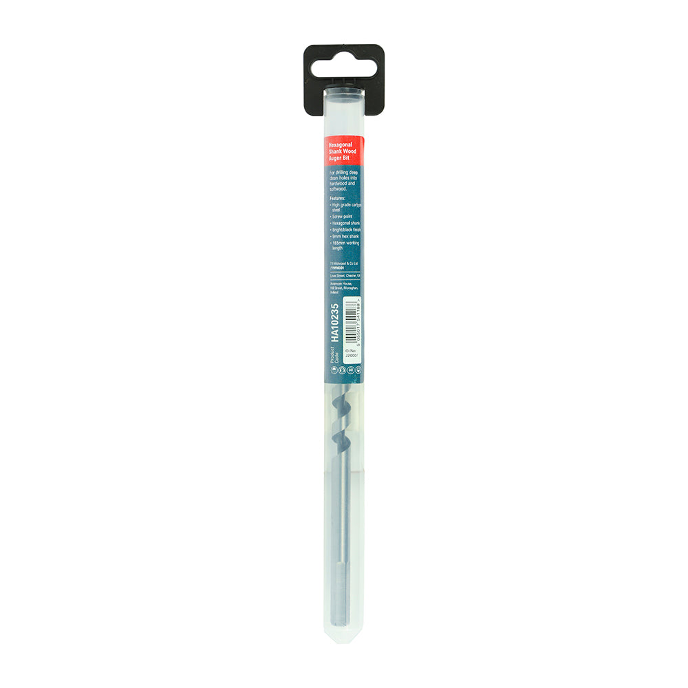 TIMCO Wood Auger Bit - Hex Shank - 10.0 x 235 - Image