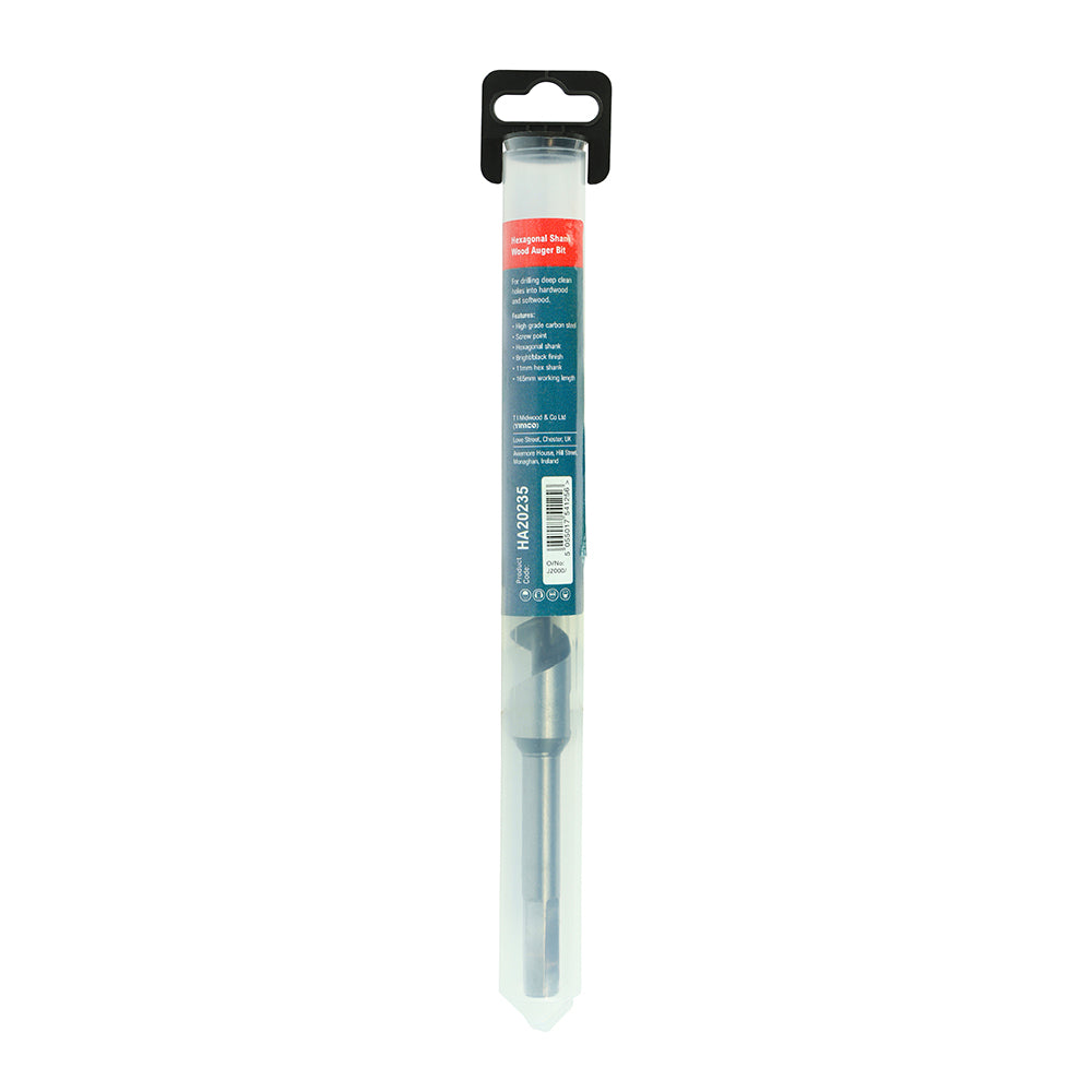 TIMCO Wood Auger Bit - Hex Shank - 20.0 x 235 - Image