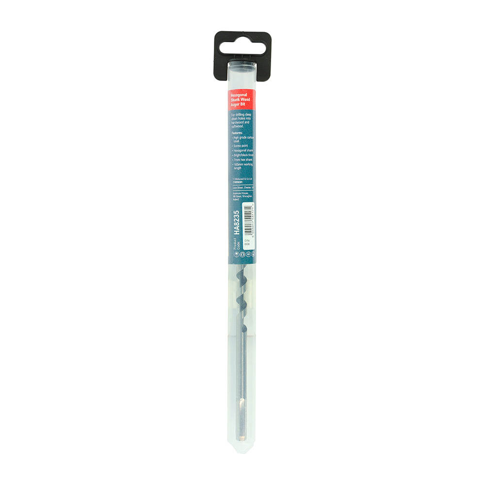 TIMCO Wood Auger Bit - Hex Shank - 6.0 x 235 - Image