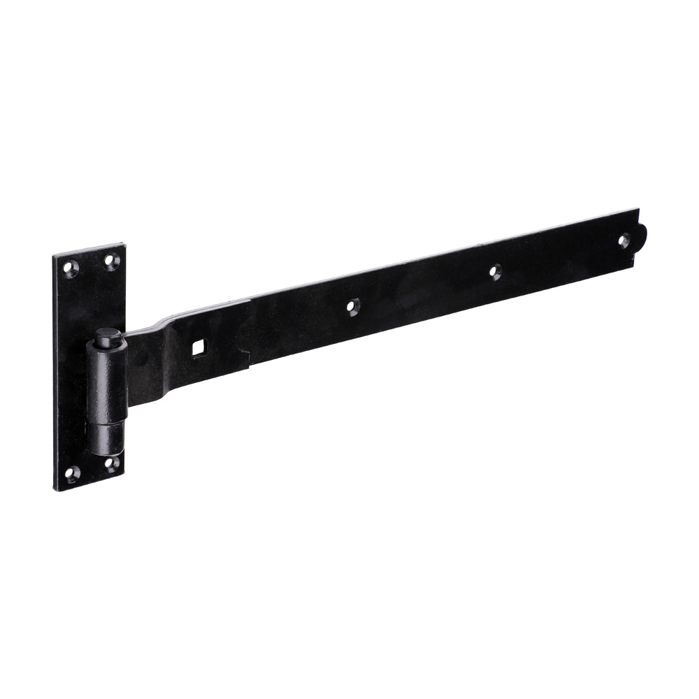 TIMCO Cranked Band & Hook On Plates Hinges Black - 500mm - Image