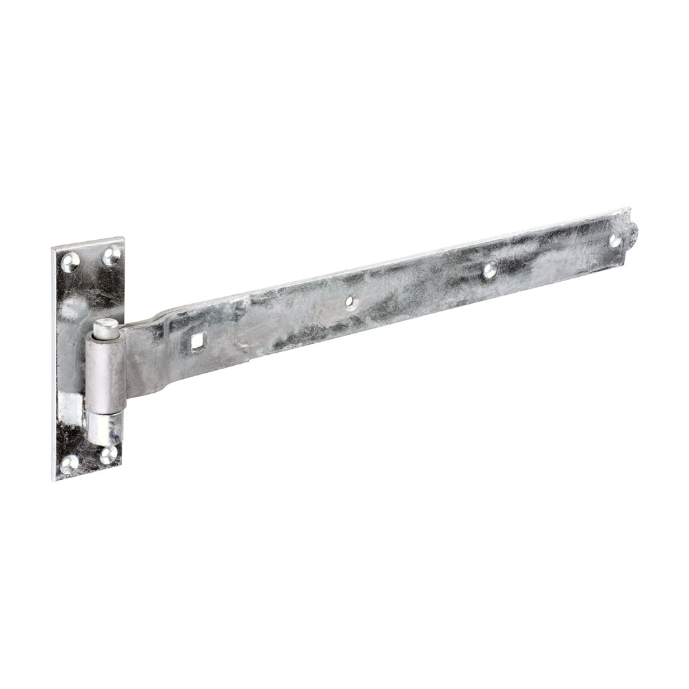 TIMCO Cranked Band & Hook On Plates Hinges Hot Dipped Galvanised - 500mm - Image