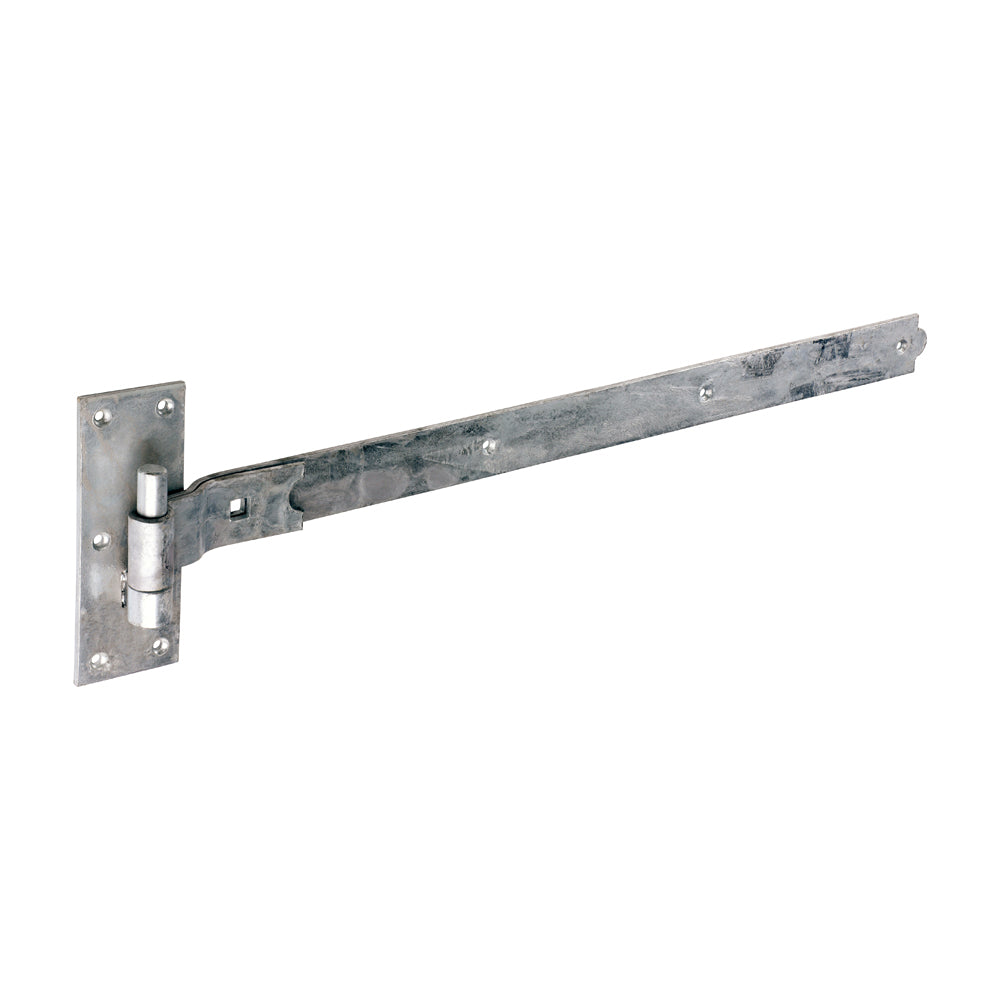 TIMCO Cranked Band & Hook On Plates Hinges Hot Dipped Galvanised - 750mm - Image