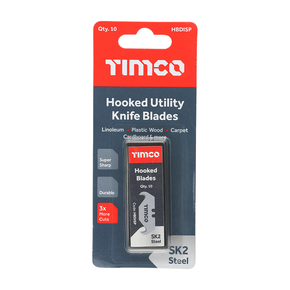 TIMCO Hook Knife Blade - 51 x 19 x 0.6 - Image