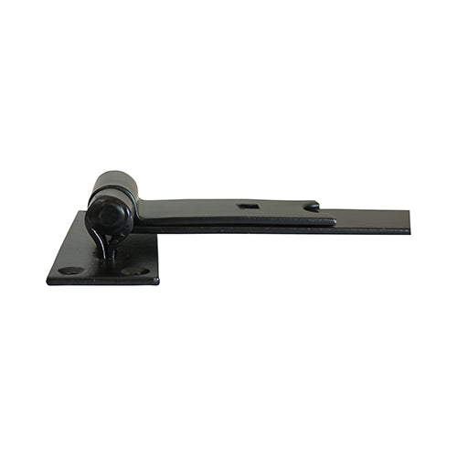 TIMCO Straight Band & Hook On Plates Hinges Black - 250mm - Image