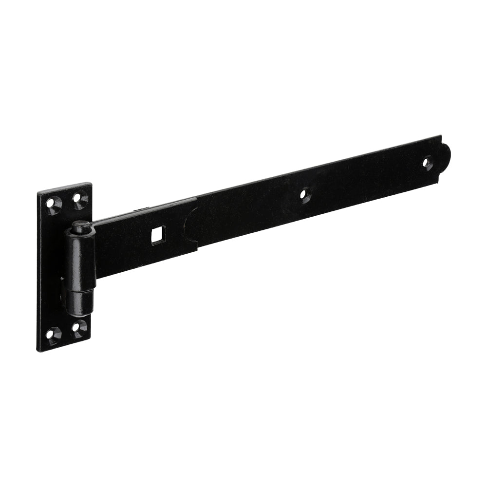 TIMCO Straight Band & Hook On Plates Hinges Black - 350mm - Image