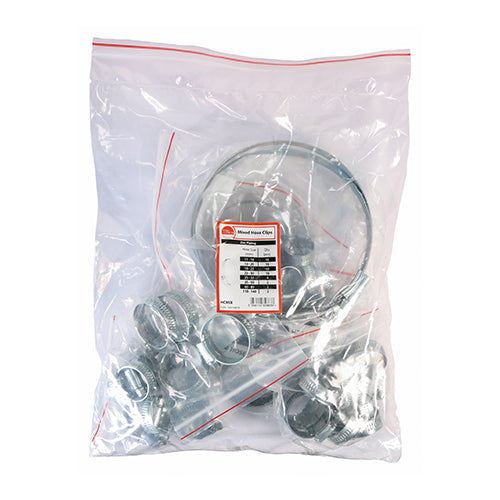 TIMCO Hose Clips Mixed Silver - Mixed - Image