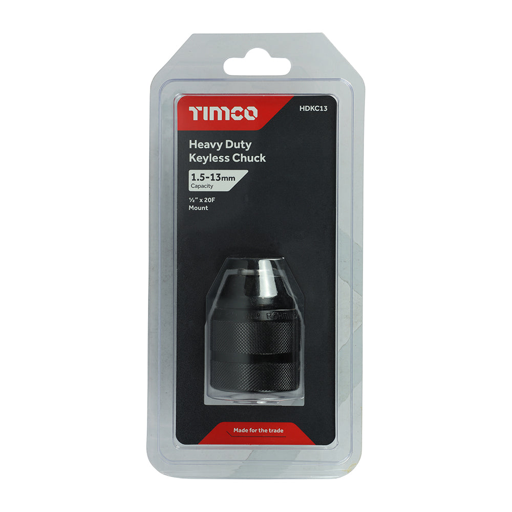 TIMCO Heavy Duty Keyless Chuck - 1/2" - Image
