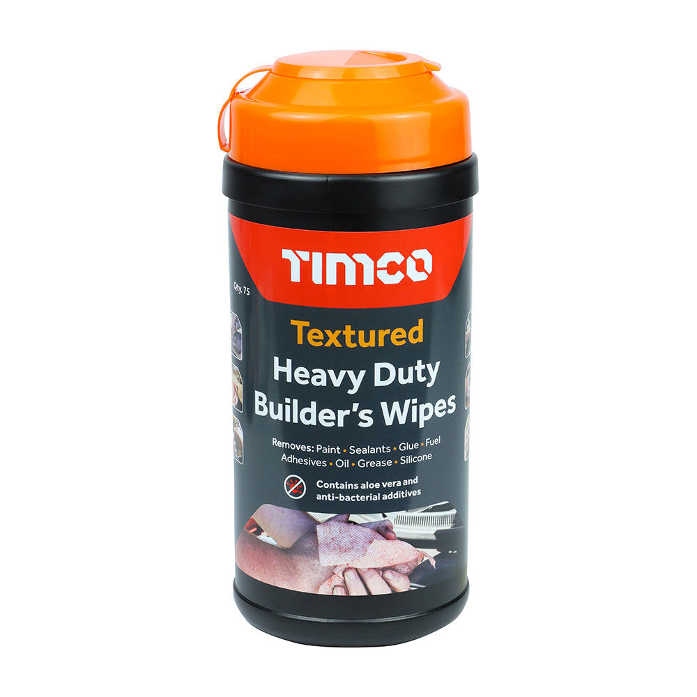 TIMCO Textured Heavy Duty Builders Wipes - 75 Wipes - Image