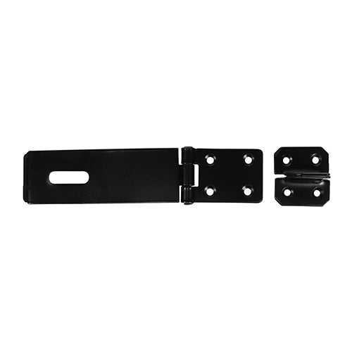 TIMCO Hasp & Staple Safety Pattern Black - 4.5" - Image