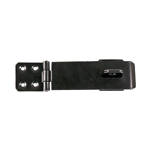 TIMCO Hasp & Staple Safety Pattern Black - 6" - Image
