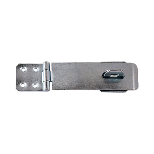 TIMCO Hasp & Staple Safety Pattern Silver - 6" - Image