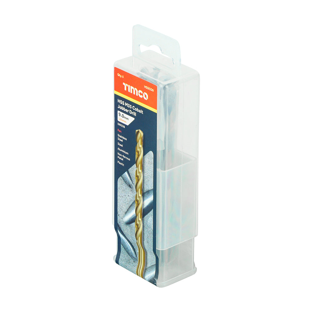 TIMCO Ground Jobber Drills - Cobalt M35 - 9.0mm - Image