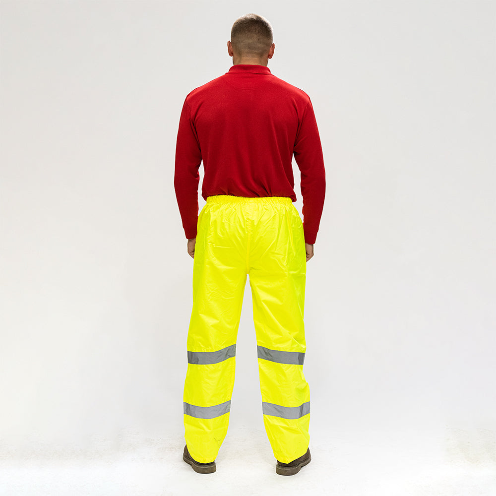 TIMCO Hi-Visibility Elasticated Waist Trousers - X Large - Image