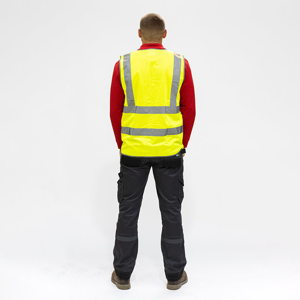 TIMCO Hi-Visibility Executive Vest Yellow - Medium - Image