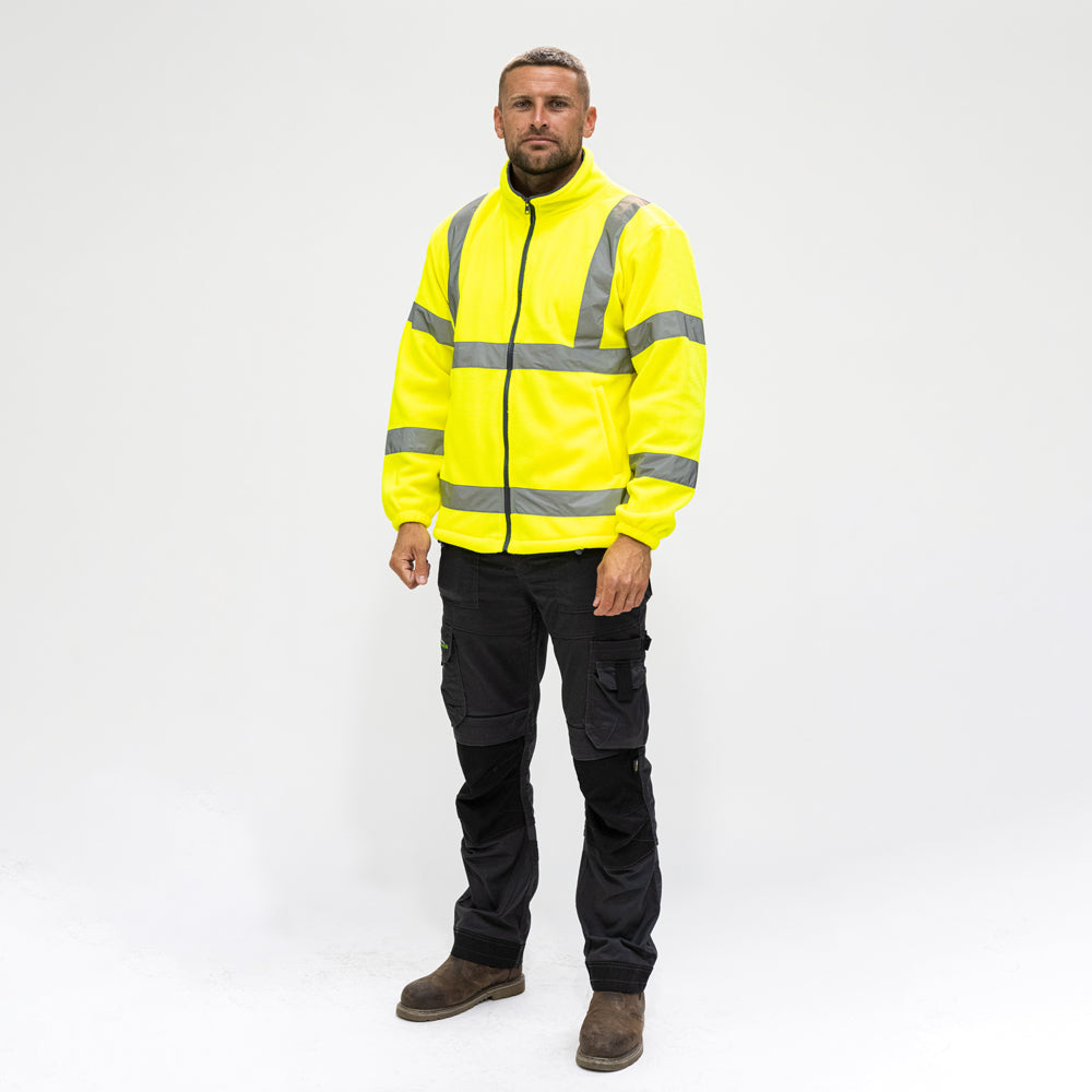 TIMCO Hi-Visibility Fleece Jacket - XX Large - Image