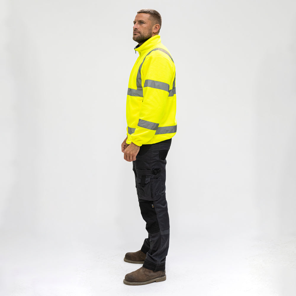 TIMCO Hi-Visibility Fleece Jacket - XX Large - Image