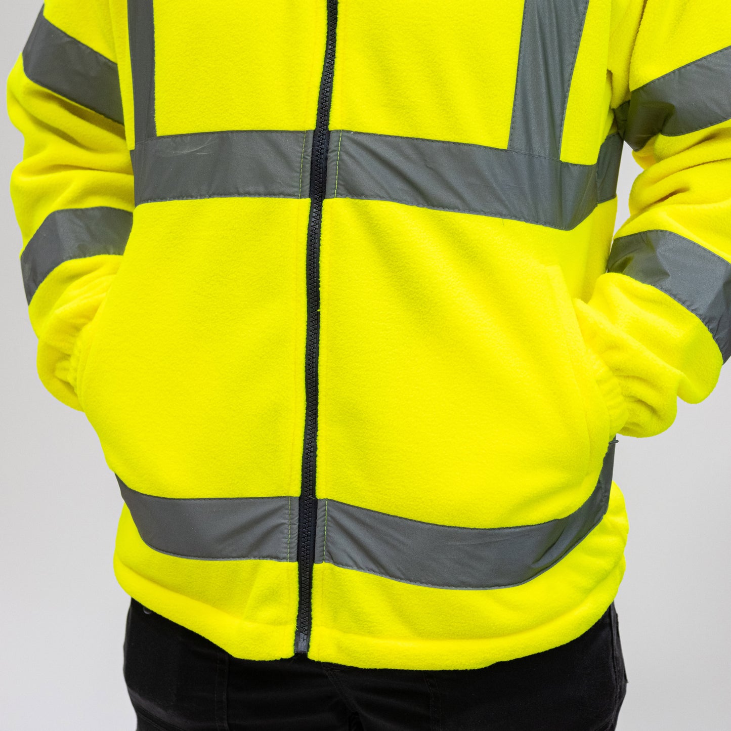 TIMCO Hi-Visibility Fleece Jacket - XX Large - Image