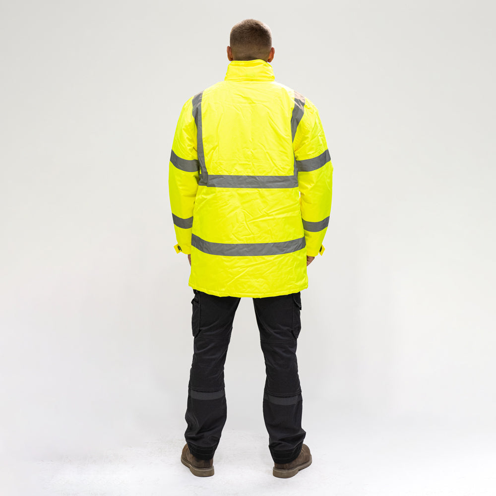 TIMCO Hi-Visibility Parka Jacket - Small - Image