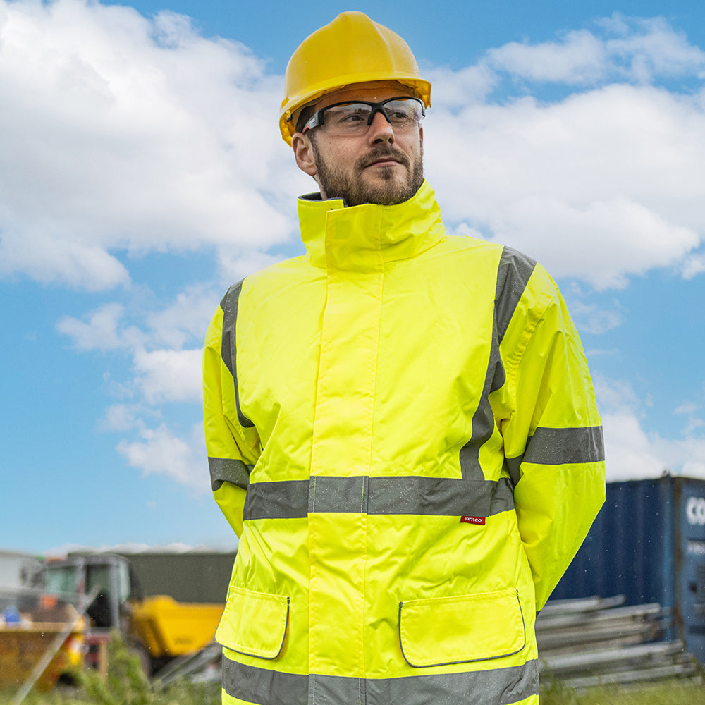 TIMCO Hi-Visibility Parka Jacket - Small - Image
