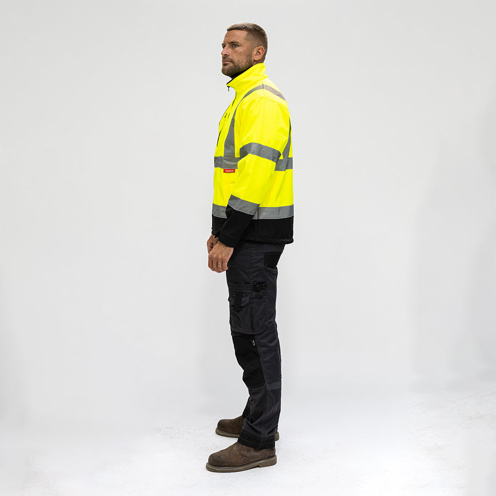 TIMCO Hi-Visibility Softshell Jacket - XXXX Large - Image