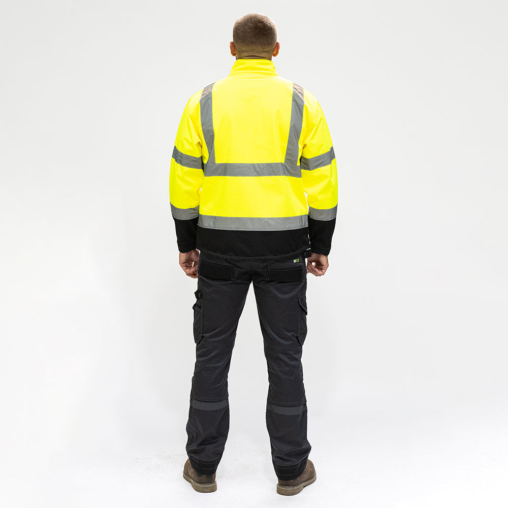TIMCO Hi-Visibility Softshell Jacket - XXXX Large - Image