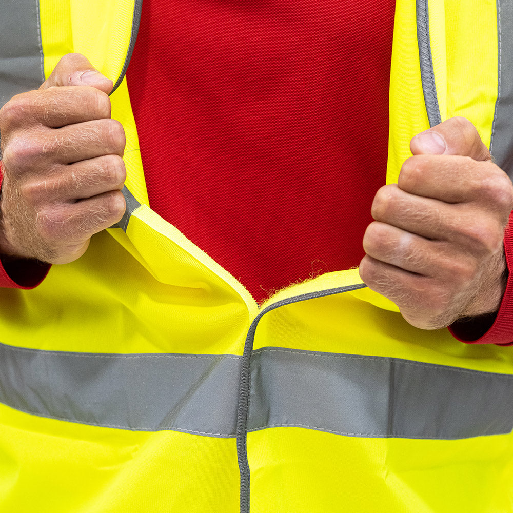 TIMCO Hi-Visibility Vest Yellow - X Large - Image