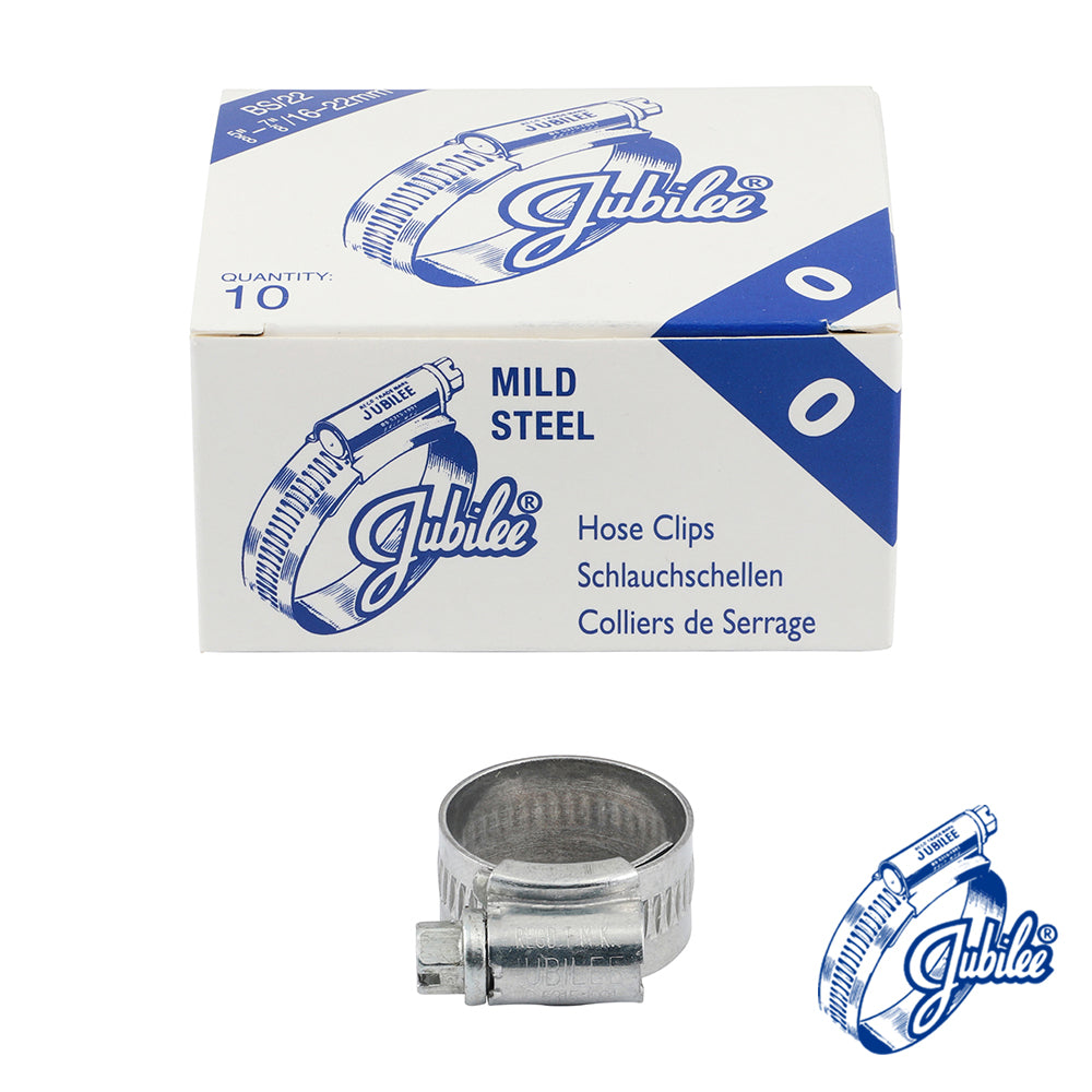 Jubilee Clip Mild Steel 16-22mm - Image