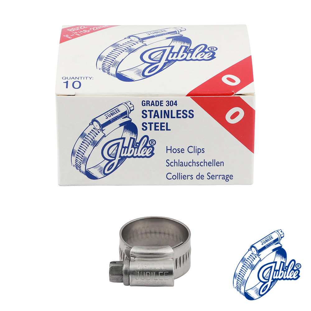 Jubilee Clip Stainless Steel 16-22mm - Image