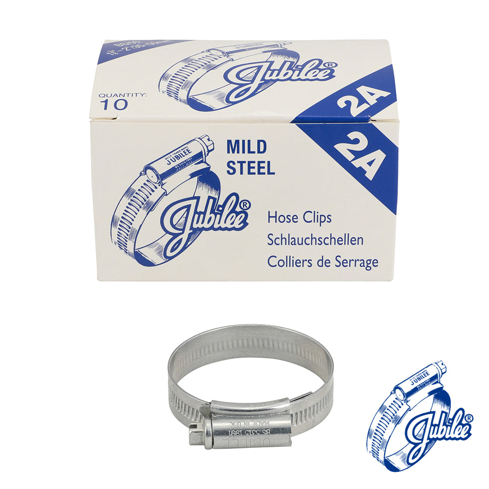 Jubilee Clip Mild Steel 35-50mm - Image