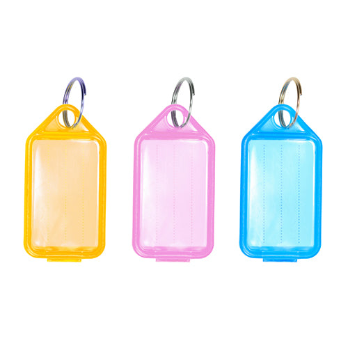 TIMCO Coloured Key Tags - Mixed Colours - Image