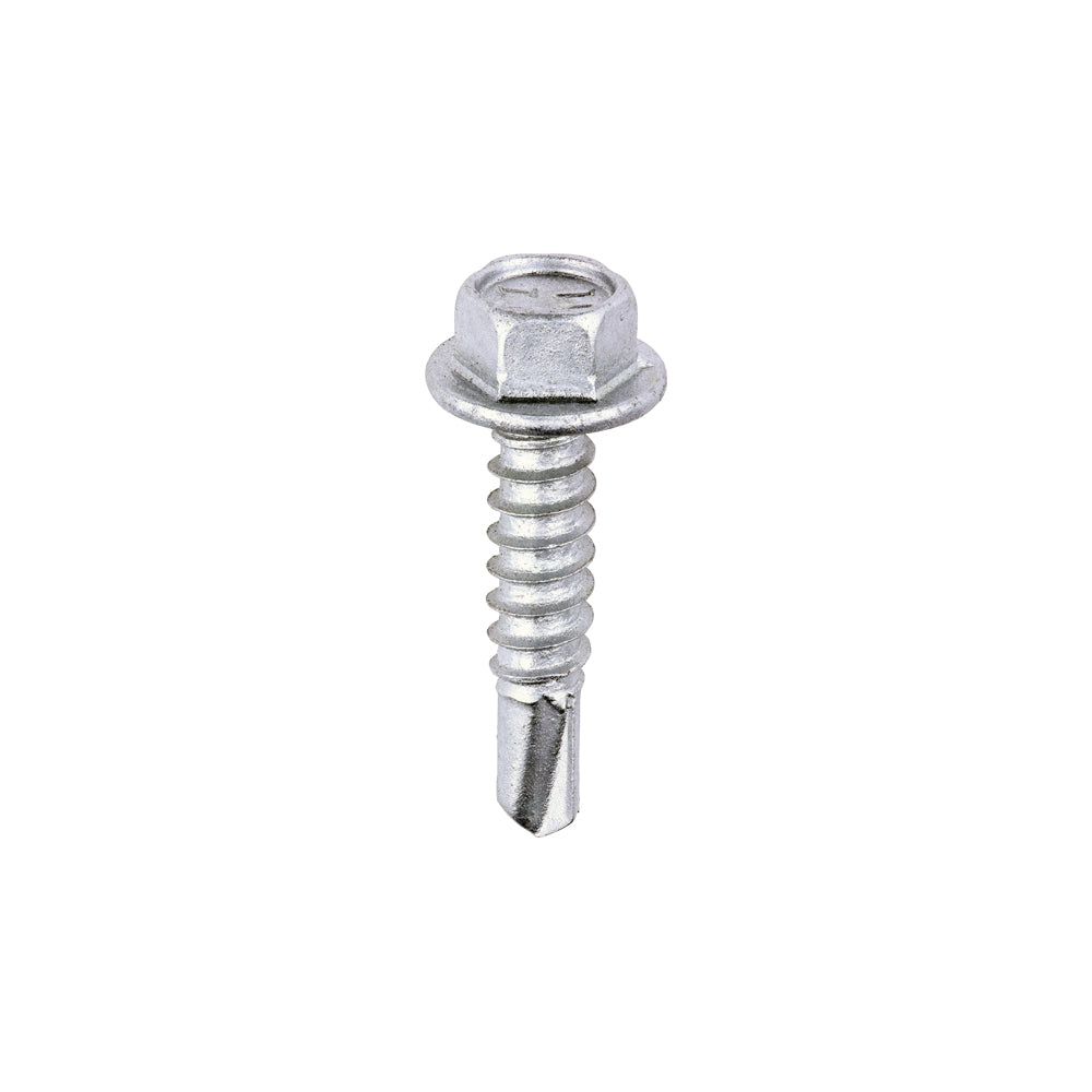 TIMCO Self-Drilling Light Section Screws Exterior Silver - 5.5 x 25 - Image