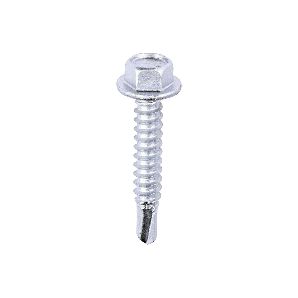 TIMCO Self-Drilling Light Section Screws Exterior Silver - 5.5 x 32 - Image