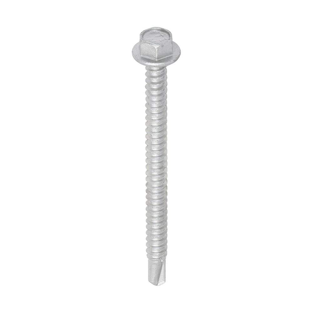 TIMCO Self-Drilling Light Section Screws Exterior Silver - 5.5 x 70 - Image