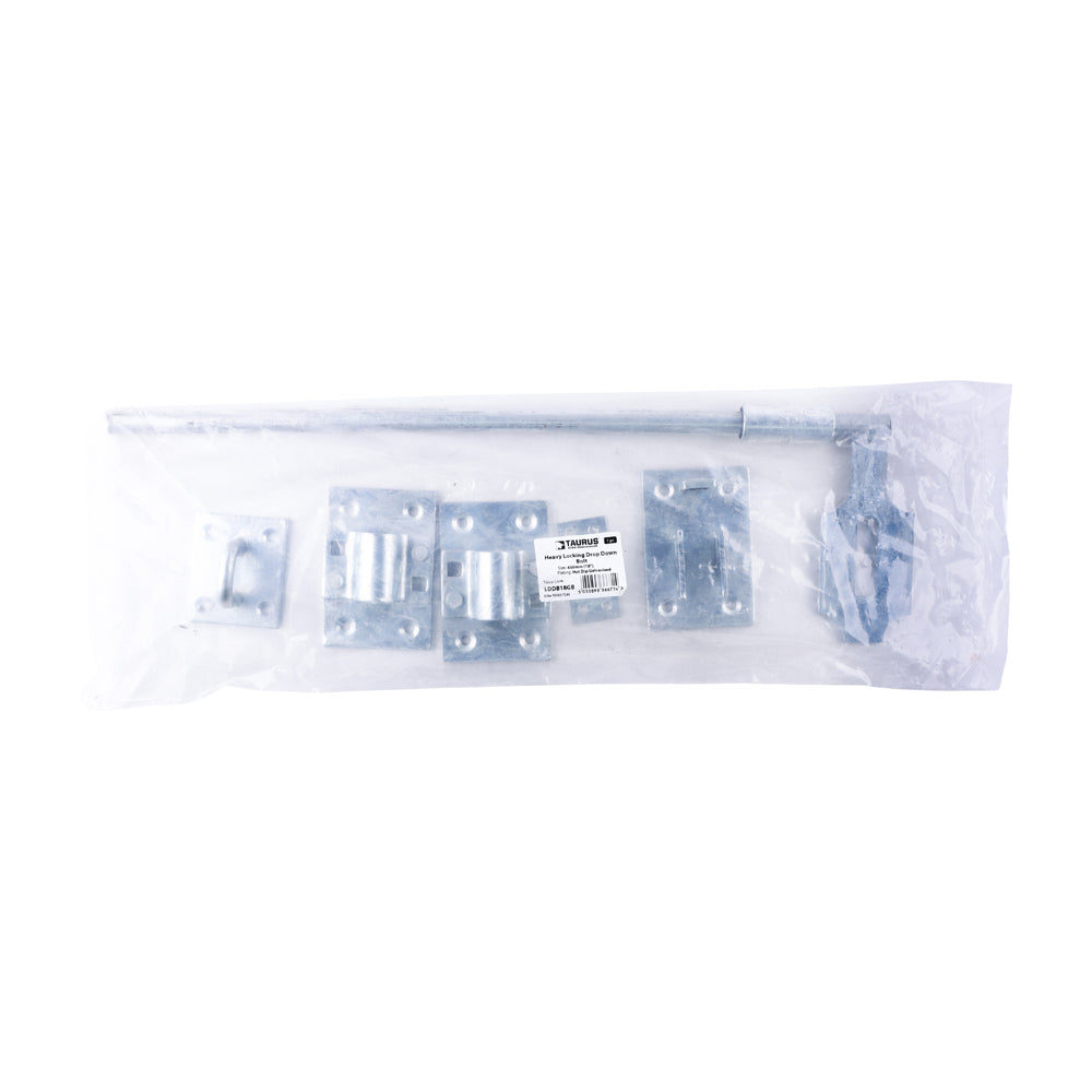 TIMCO Heavy Locking Drop Down Bolt Hot Dipped Galvanised - 18" - Image
