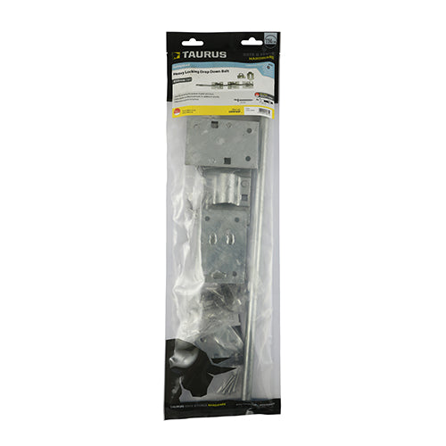 TIMCO Heavy Locking Drop Down Bolt Hot Dipped Galvanised - 18" - Image