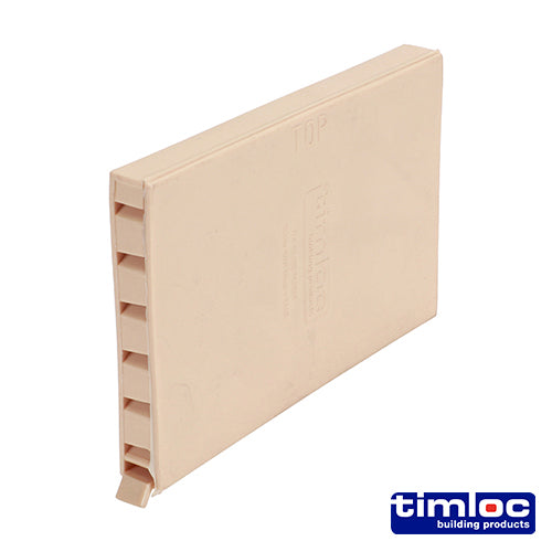 Timloc Cavity Wall Weep Vent Buff - 65 x 10 x 100mm - Image