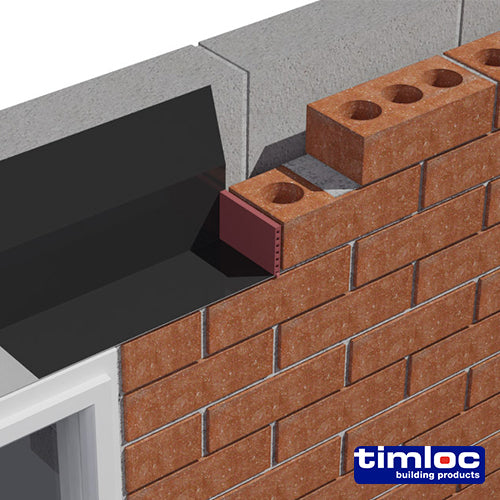 Timloc Cavity Wall Weep Vent Buff - 65 x 10 x 100mm - Image