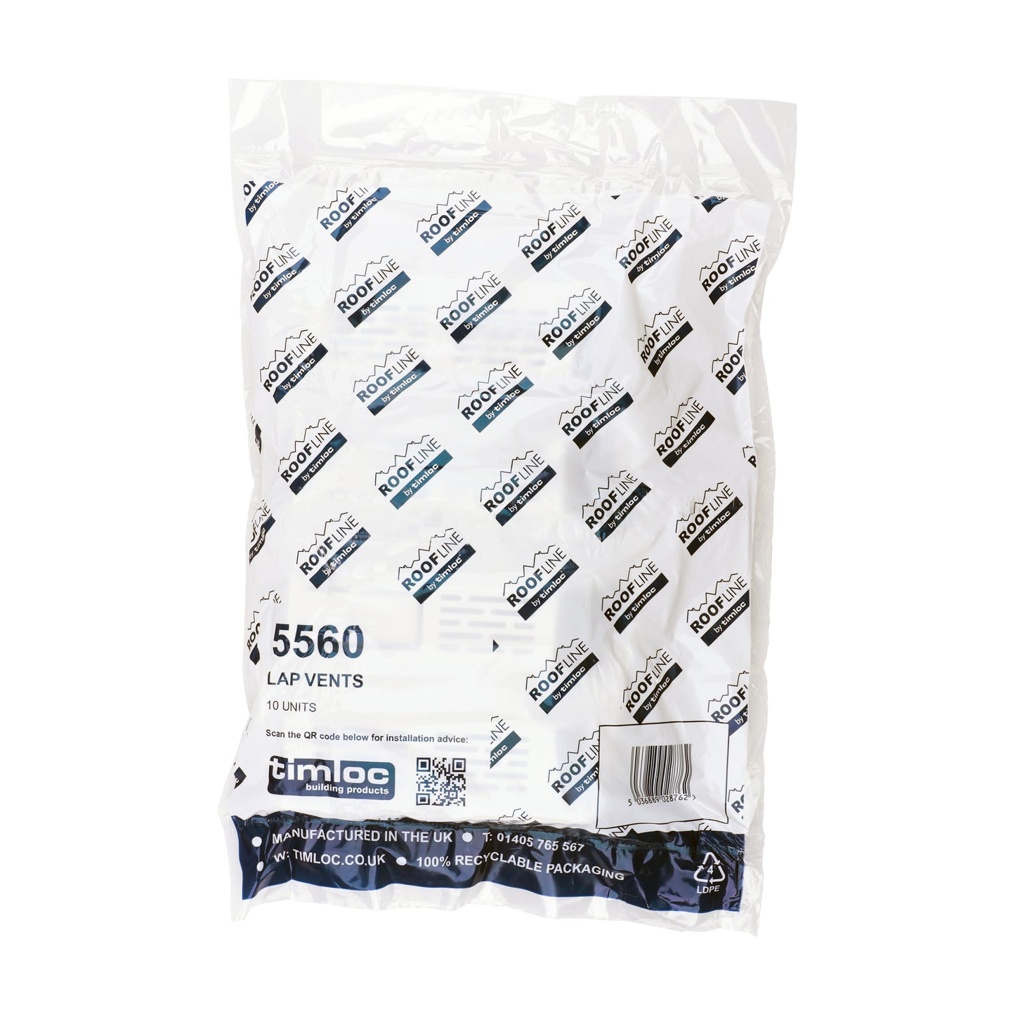 TIMCO Timloc Lap Vent - White - 5560 - 280 x 205