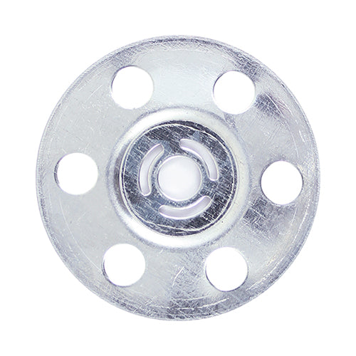 TIMCO Metal Insulation Discs Galvanised - 35mm - Image