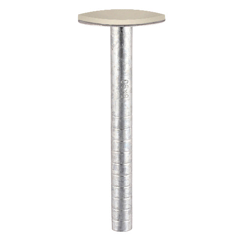 TIMCO Plastic Cover Caps For Metal Insulation Fixings - 38mm - Image