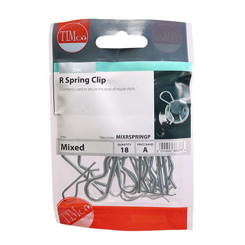 TIMCO Mixed R Spring Clips - Mixed - Image