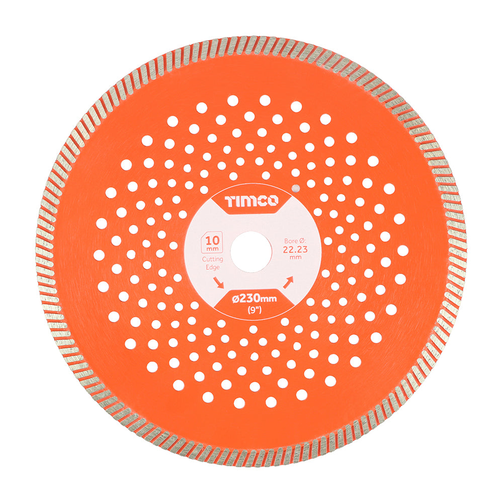 TIMCO Premium Diamond Blade Continuous - 230 x 22.2 - Image