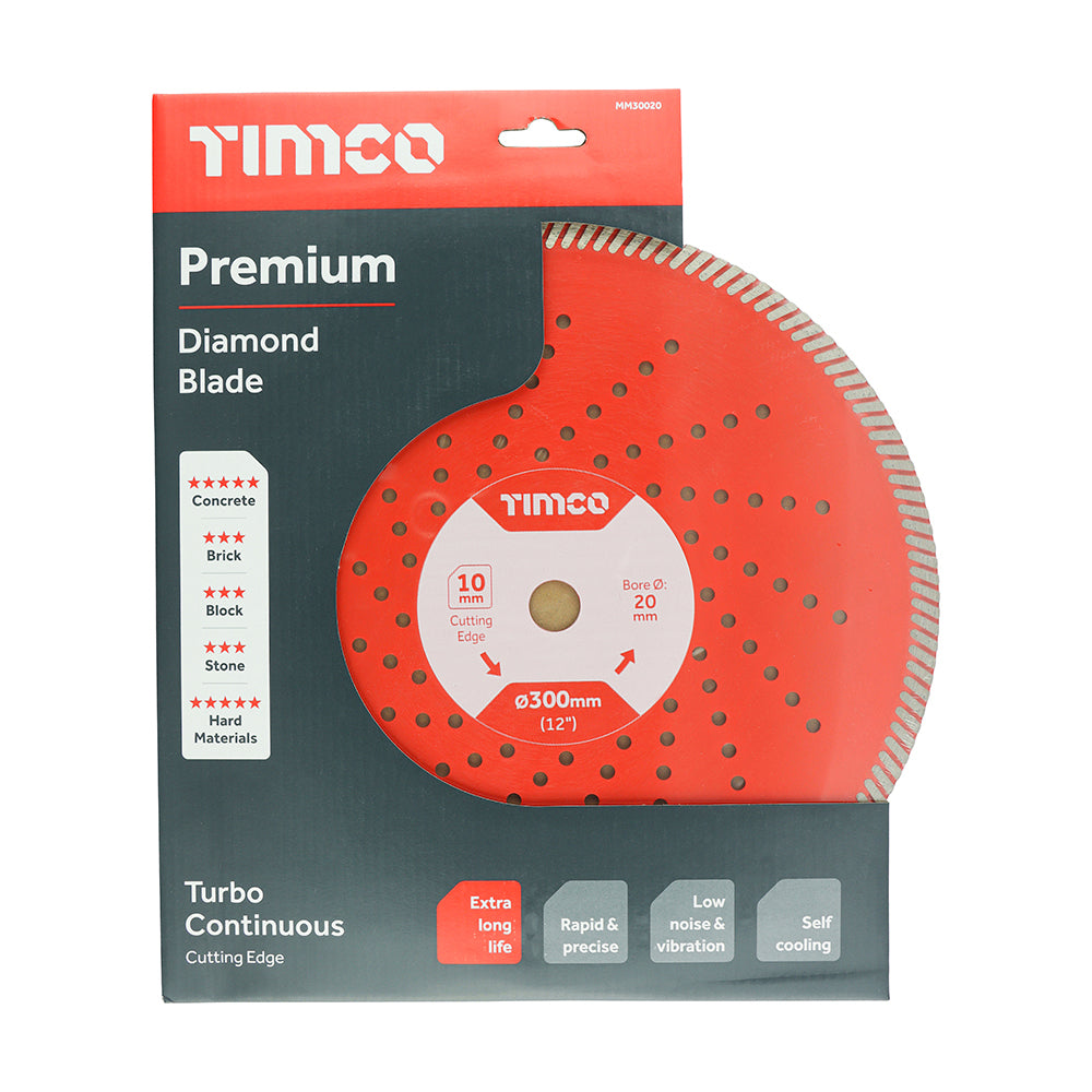 TIMCO Premium Diamond Blade Continuous - 300 x 20 - Image