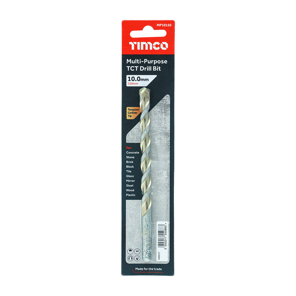TIMCO TCT Multi-Purpose Drill Bits - 10.0 x 150 - Image