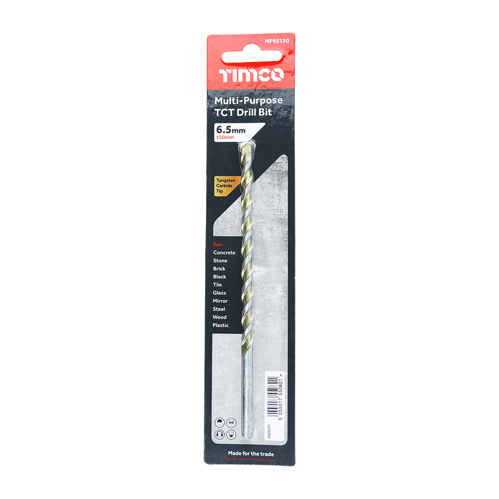 TIMCO TCT Multi-Purpose Drill Bits - 6.5 x 150 - Image