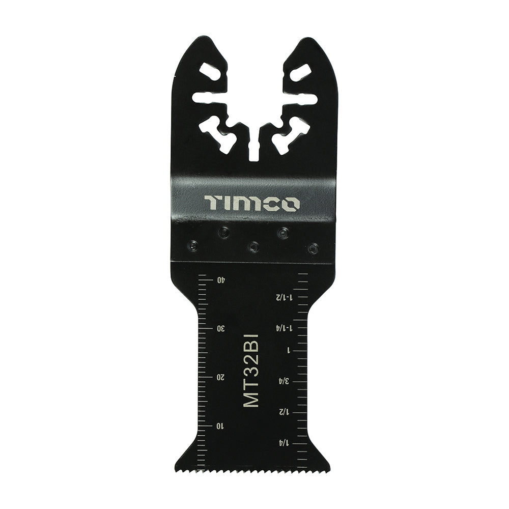 TIMCO Multi-Tool Fine Cut Blade For Wood/Metal Bi-Metal - 32mm - Image